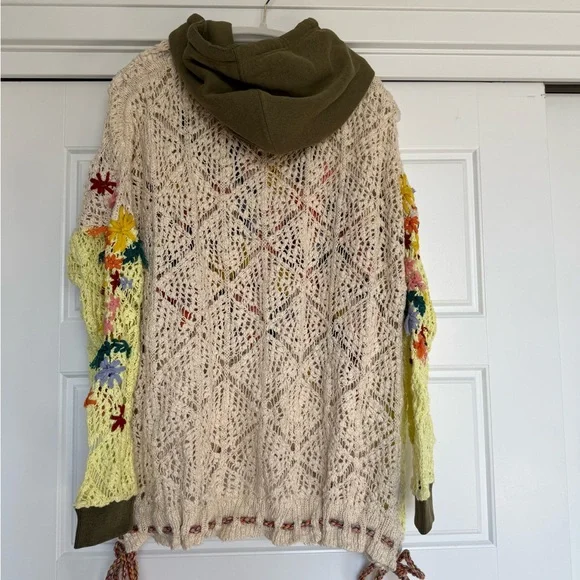 Free People Wild Meadow hoodie. medium. See photos and description - Picture 2 of 13